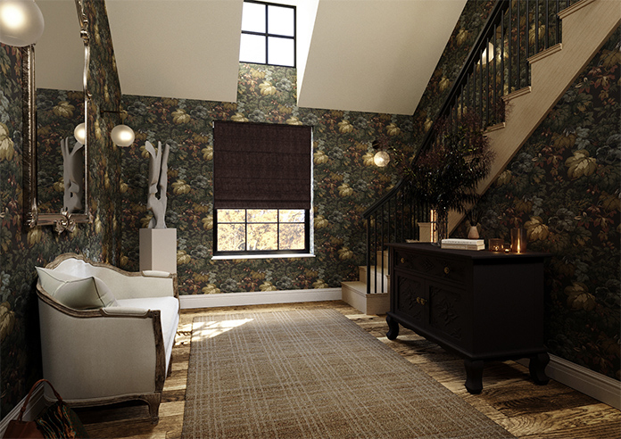 Kent, Chocolate - Roman Blind - Image 7